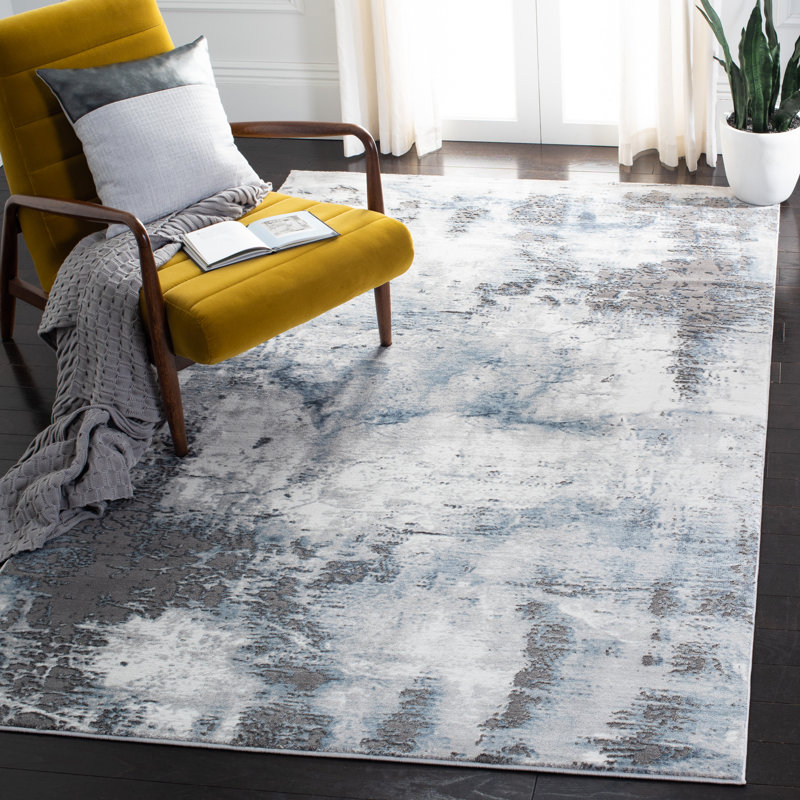 Dowdey Performance Abstract Rug, Rectangle 8' x 10'