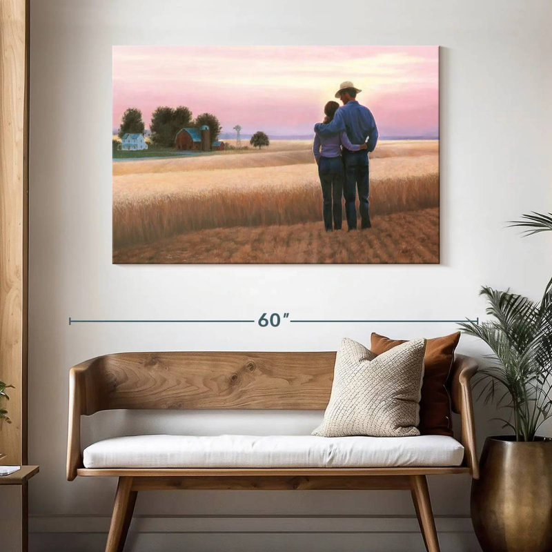Hardie Couple Family Farm, H 32 po x l 48 po