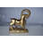 Royal Royal Gazelle Statue Made of Resin - Gold Size: 11" x 5" x 13"H