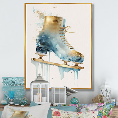 Patinage artistique I - reproduction sur toile