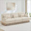 Canapé modulaire en chenille à imprimé léopard-125743058-125743055
