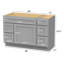 Base de meuble-lavabo simple 48 po seulement-94091291