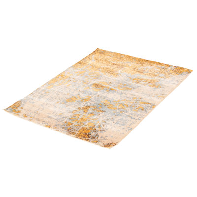 Viscose Abstract Indoor Rug