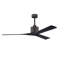 Nan 52" Ceiling Fan In Textured Bronze And Matte White Blades-1122687722-1193036789-1197290960