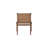 Ren 18.5'' H Genuine Leather Upholstered Oak Side Chair-97166208