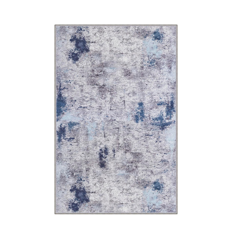 Antibacterial Hall Carpet, 39.4 x 59.1 inches | 100% Polyester, 0.4 in Pile Height, Non-Slip PVC Felt Dot Underside | Machine Washable, 3D Digital Printing, Durable & Stylish for Modern Home Décor