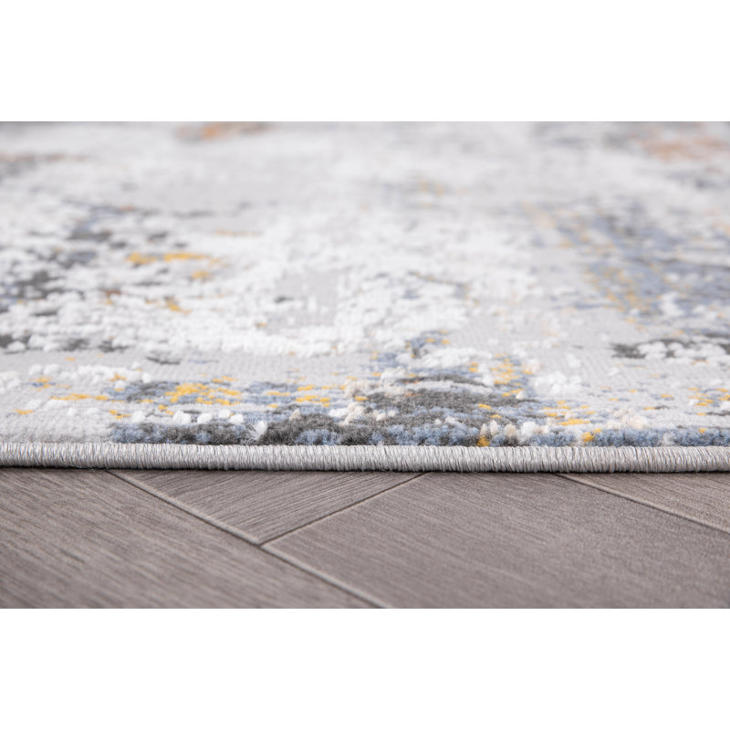 Abstract Indoor Rug, Runner 1'8" x 5'11"