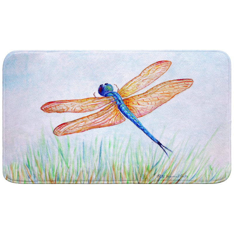 Dragonfly Bath Mat