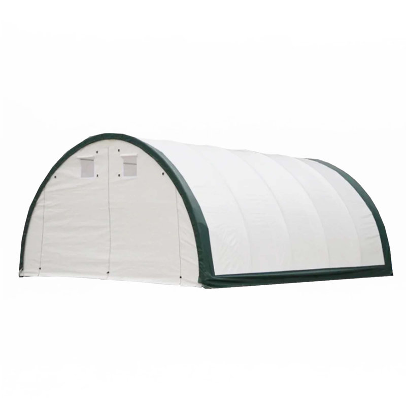 Single Truss Arch Storage Shelter, 144" H x 360" W x 240" D
