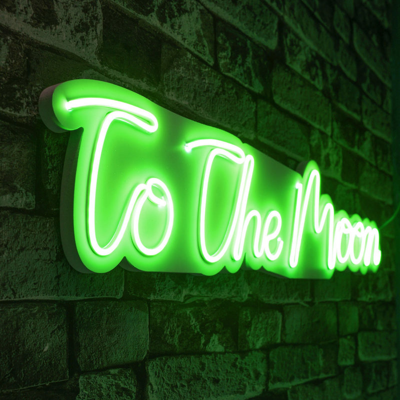 Flexible LED Neon Strip Light, Waterproof IP67, 5.9 x 28.3 x 0.8 inches | 12V DC, 8W-10W per Meter | Built-in Wall Hanging System, Green Color | Perfect for Home Decor, Parties & Events, Easy Installation