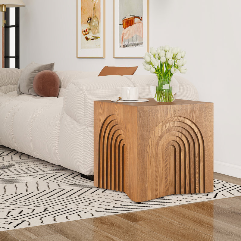 Table d'appoint Oaklyn, Brun