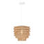 Luminaire suspendu naturel 1 lumière Crosstown