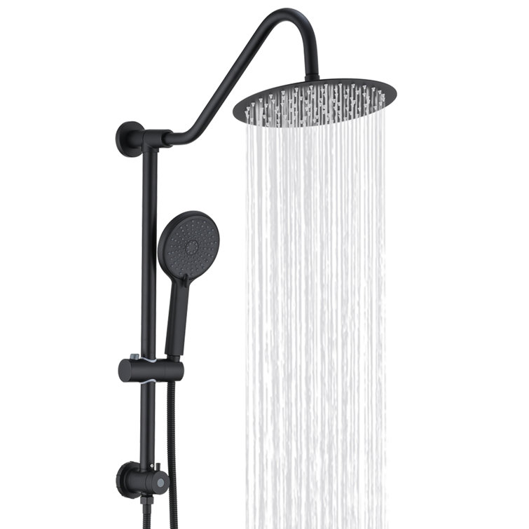 Rain Dual Shower Head 1.8 GPM GPM with Aerating