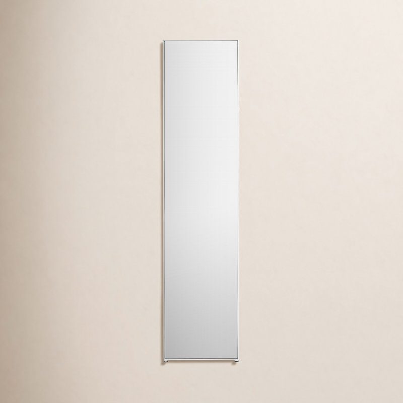 Miroir pleine grandeur Collier, Argent argent