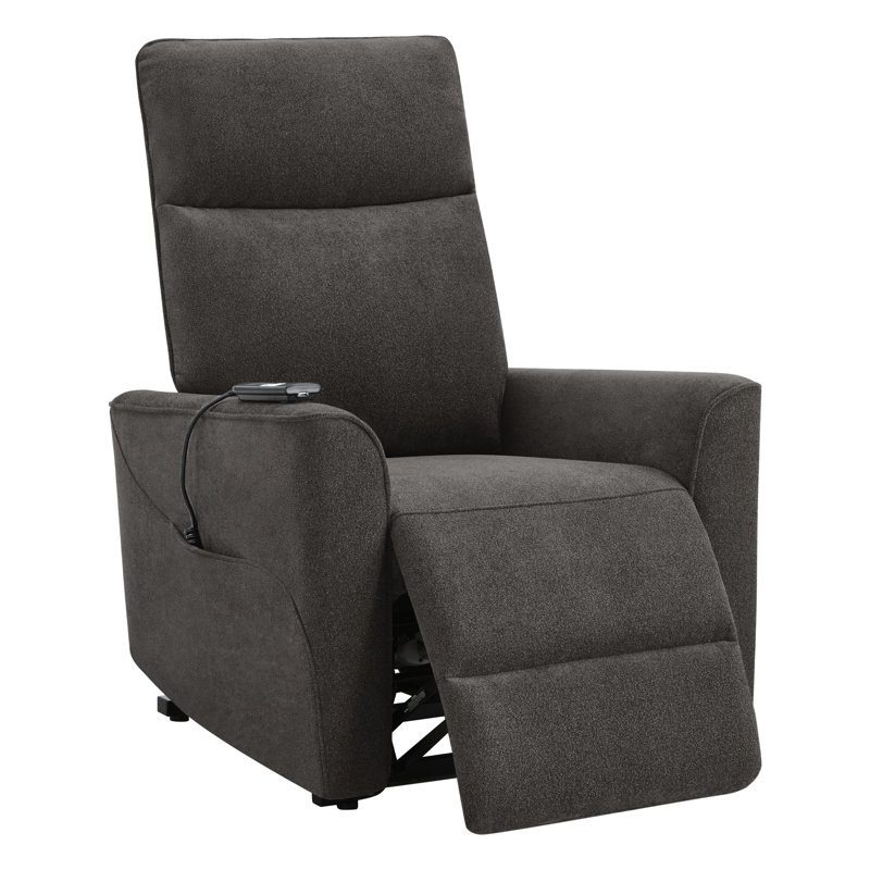 Fauteuil inclinable 29,2 po, Gris anthracite Elite / polyester