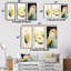 Minimaliste Cantelope Essence I - Melon, ensemble de 3 toiles murales-1239806298-1239806300