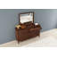 Commode double à 8 tiroirs en noyer de 68 po Ralston