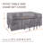Waterproof Patio Dining Set Cover Conversational Set Cover -928168142