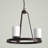 Kemal Three Light Chandelier from Generation Lighting -1107049999-1107065824-1107049998
