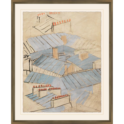 Rooftops (Var. 1) Print by Paule Marrot