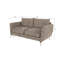 Modern Sofa 2 seater  with Silver Metal Legs-69378129