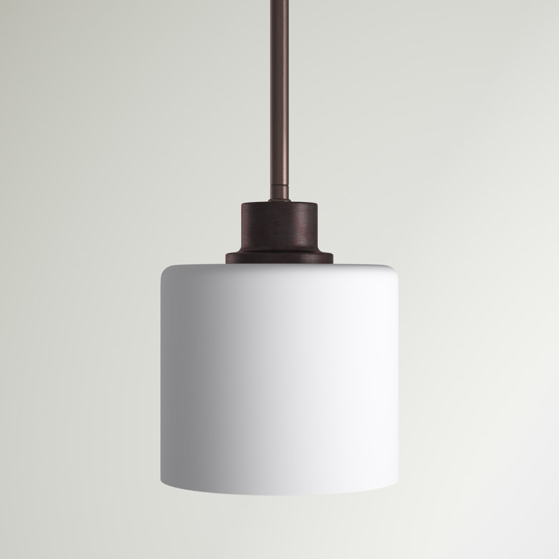 Mini-luminaire suspendu 1 lumière Canfield de Génération Lighting , Non, Sienne brûlée