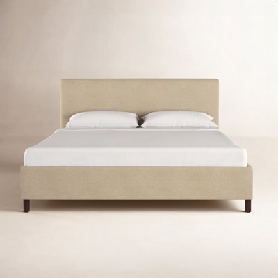 Lit plateforme tapissier Pyburn