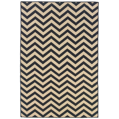 Peake Wool Chevron Indoor Rug