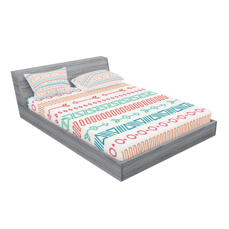 Microfiber Sheet Set, Full Sheet Set with Fitted Sheet