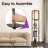 Jarold 63.7" Column Dimmable Floor Lamp with Shelves & Remote Control & USB Charging Station-1624514962