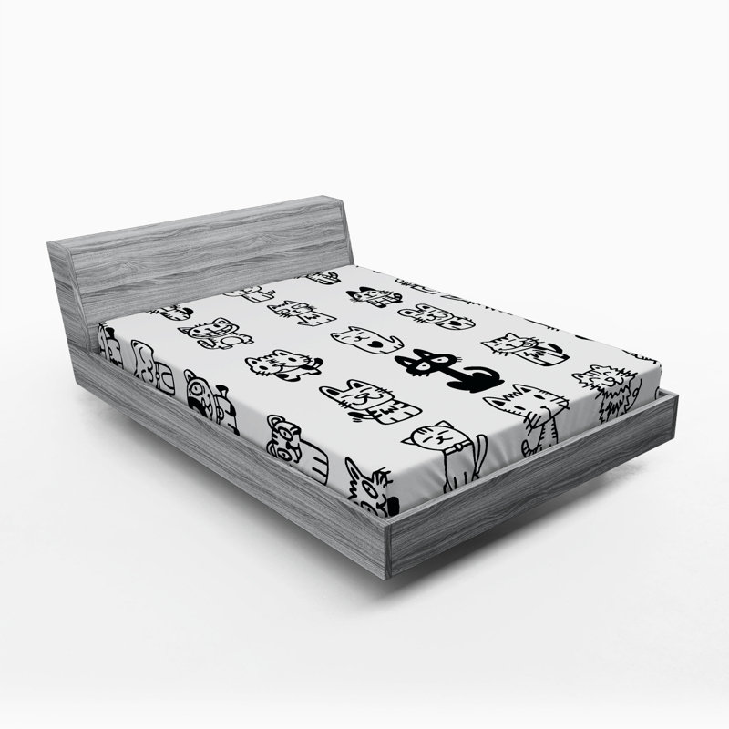 Microfiber Fitted Sheet, Queen Fitted Sheet