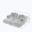 Canapé modulaire Chenille-328881391