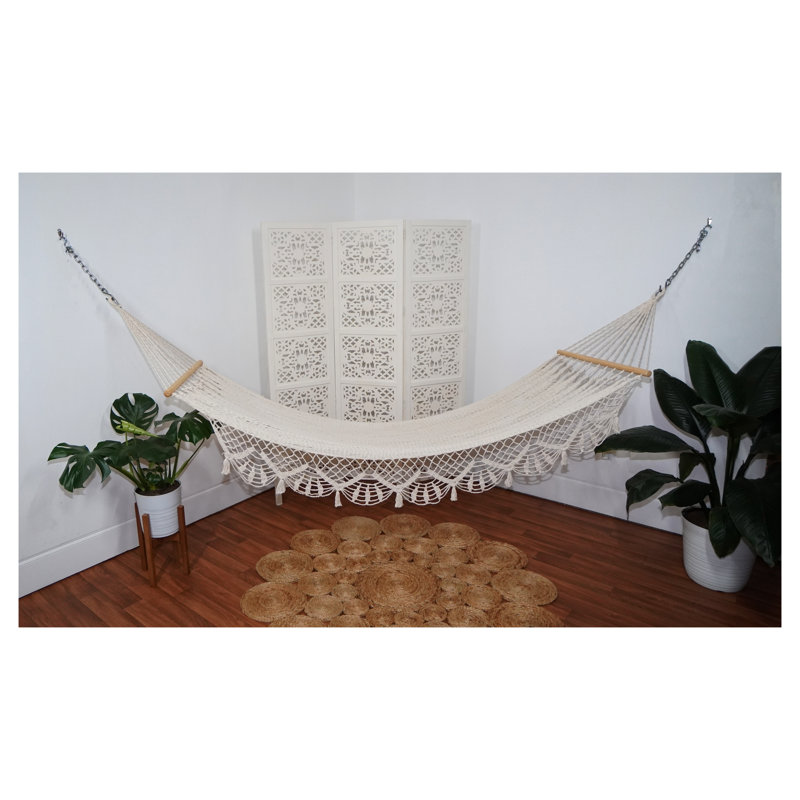 Hamac en dentelle Arlmont & Co., Dentelle ivoire