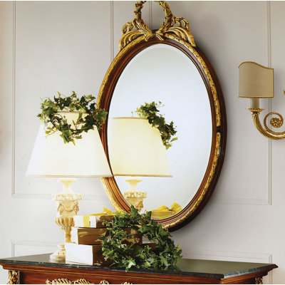 Miroir décoratif biseauté traditionnel