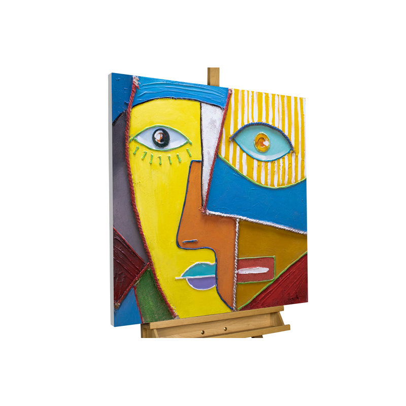 Hand -painted acrylic painting
