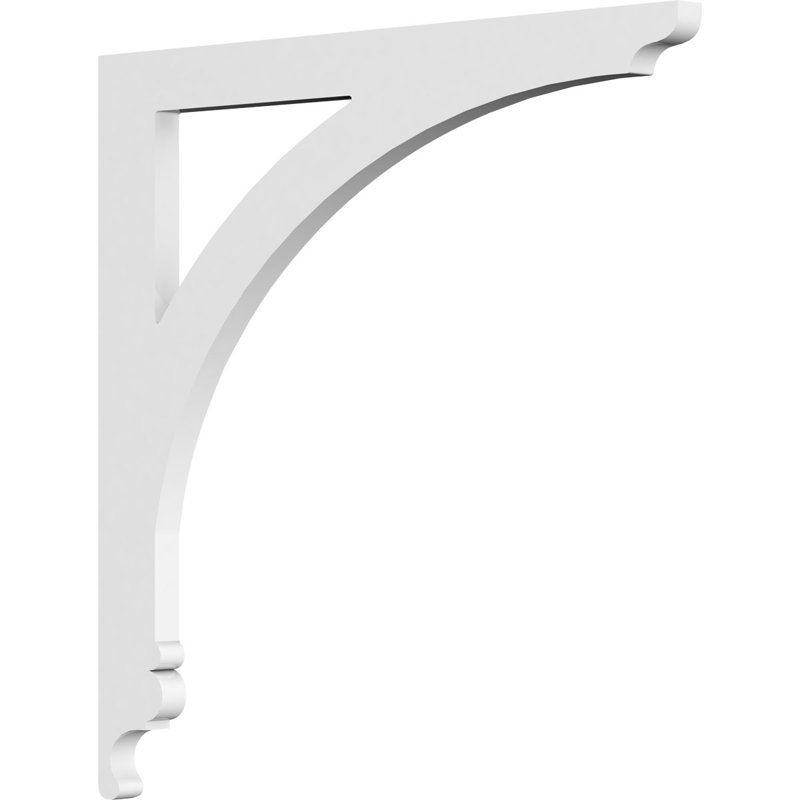 Support en PVC de qualité architecturale Hurley, 5/8 po x 14 po x 14 po, Héritage