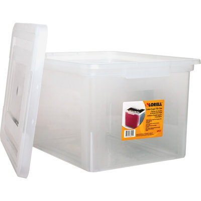 Boîte de classement légal / lettre en plastique