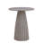 Aluminum Side Table W/Chisel Texture Base-107272257-107272256