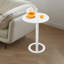 Table d'appoint ronde moderne minimaliste avec base en forme de O pour les espaces compacts-1405433162-1405433156