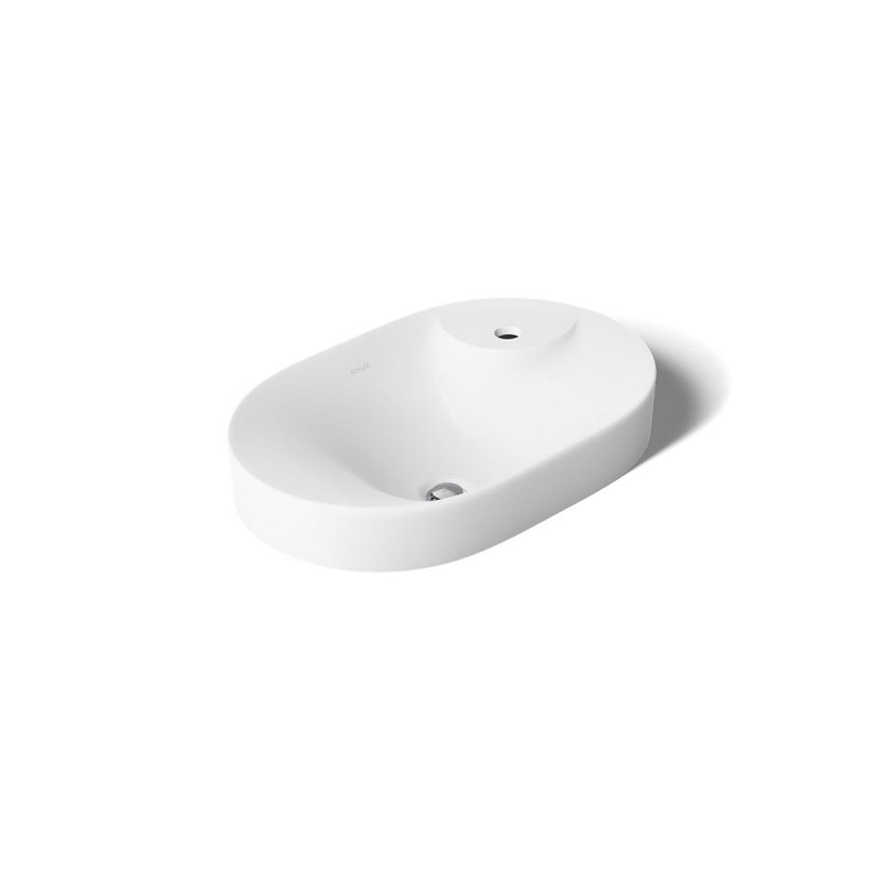 Lavabo de salle de bain vasque ovale 22 3/4 po Chalice