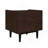 Duane 20" Fluted Nightstand in Black (1-Drawer)-1320407694