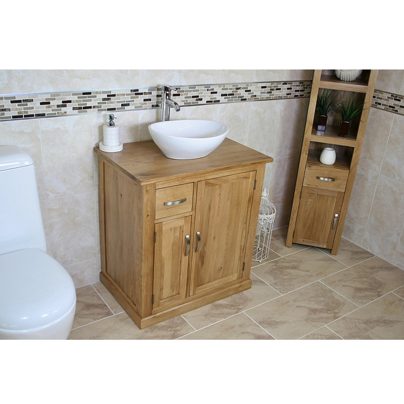 Waples 750mm Single Bathroom Vanity with Vessel Ceramic Basin