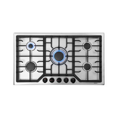 ROBAM G515 36 5 Burners GAS Cooktop in Stainless Steel