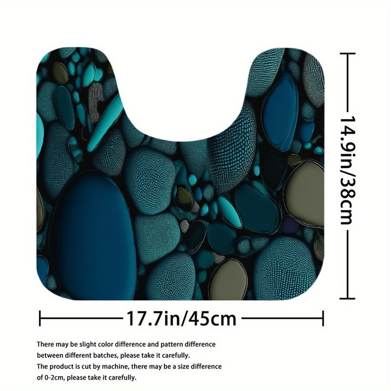 Collection de tapis de salle de bain 3 pièces