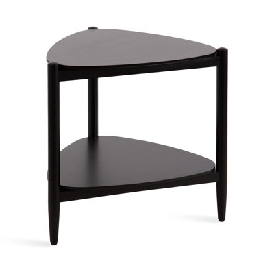 Knowlton Wooden Triangle Living Room Side Table