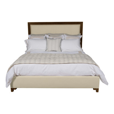 Louise/Lawrence King Upholstered Low Profile Panel Bed
