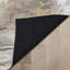 Tapis doré beige à tissage plat Nuzzo Dunes-87093915