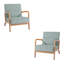Chaise d'appoint rembourrée en velours côtelé bleu clair Jyrin-1880213896-1880213903-2122893214