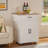 Insken 33.3" Rolling Kitchen Island Cart with Storage and Drop Leaf-1238380122