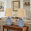 Lampe de table en céramique avec abat-jour festonné Kokeno-324511812